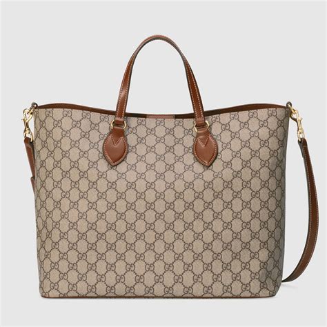 gucci sito ufficiale borse supreme gg|Gucci Gg Supreme reversible tote.